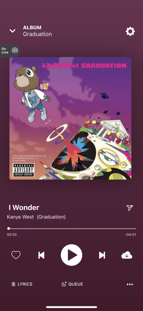 suleimantheman's tweet photo. Reply to this and I will give you an album then you have to pick your 4 favourite songs from it 

They gave me: Graduation https://t.co/hanigsPqPv