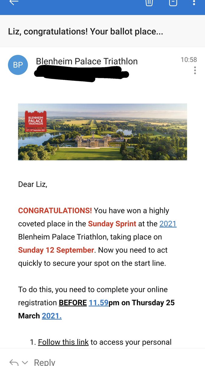 SilksAndTheCity's tweet photo. Well I didn't think that would happen. What have I done?! @BlenheimTri Help! Tips v much needed. #completenovice #trihard #triathlontips https://t.co/waheSAtvoM