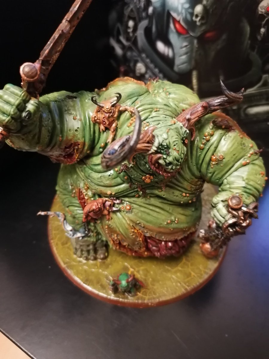 Great Unclean One 

#GreatUncleanOne #deathguard #paintingwarhammer #warhammer40k #WarhammerCommunity