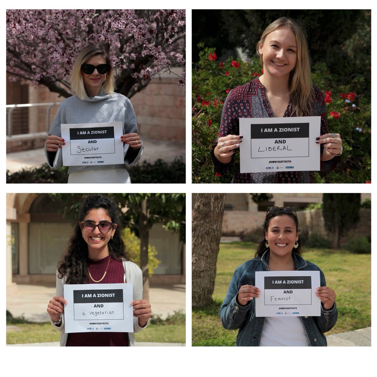 SAUJS's tweet image. Our incredible @StandWithUs team are owning their truth in our online campaign. They share diverse ideas in what Zionism is to them. 🇮🇱 #OWNYOURTRUTH