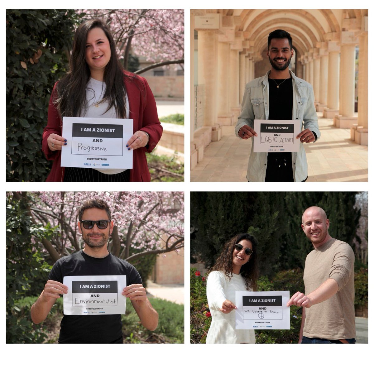 SAUJS's tweet image. Our incredible @StandWithUs team are owning their truth in our online campaign. They share diverse ideas in what Zionism is to them. 🇮🇱 #OWNYOURTRUTH