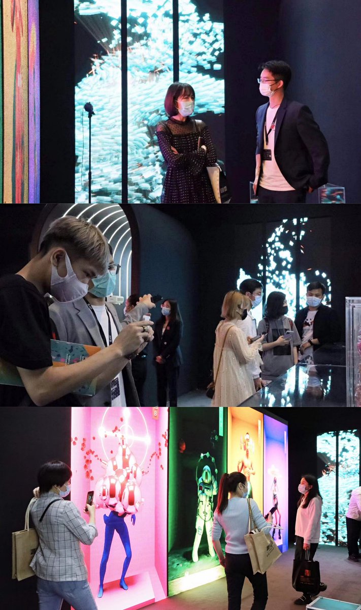 My first Sonic Arts collaborative project, the Imaginary, displayed in Shenzhen (17 March 2021-21 March 2021). Great thanks to Tian, Wu and the V^ Artists' Group for the opportunity and the absolutely stunning interactive digital installation.