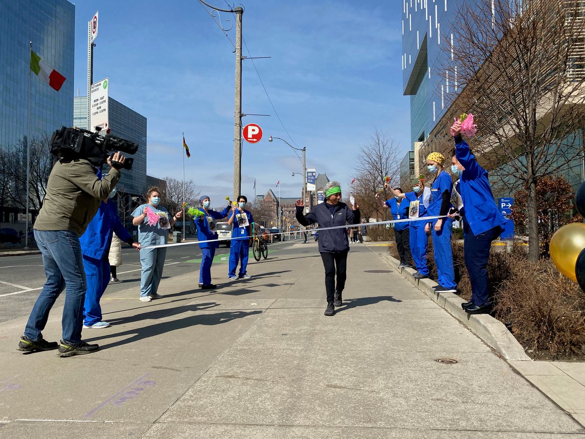 University Health Network (@uhn) on Twitter photo "It started out for me...then it was for all of us."
Every day for one year, UHN's Mary Lollar has run over 10 km in honour of Dr. <a href="/JohnGranton1/">John Granton</a> and #TeamUHN. Today, she completed her milestone run with a team of supporters to cheer her over the finish line. "It started out for me...then it was for all of us."
Every day for one year, UHN's Mary Lollar has run over 10 km in honour of Dr. <a href="/JohnGranton1/">John Granton</a> and #TeamUHN. Today, she completed her milestone run with a team of supporters to cheer her over the finish line.