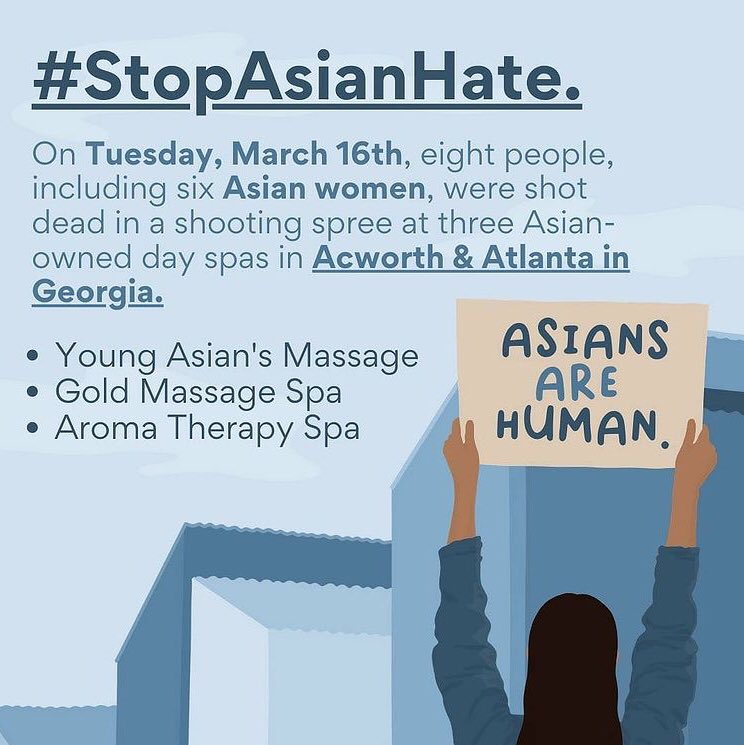 Ms_InProcess's tweet photo. I am completely heartbroken 💔 to learn about the mass shootings in Atlanta against Asian Americans. 😔 No words. My thoughts and prayers are with their families. 🙏🏽

#silenceisdeadly #irefusetobesilent #protectasianlives https://t.co/j7EclZBfOO