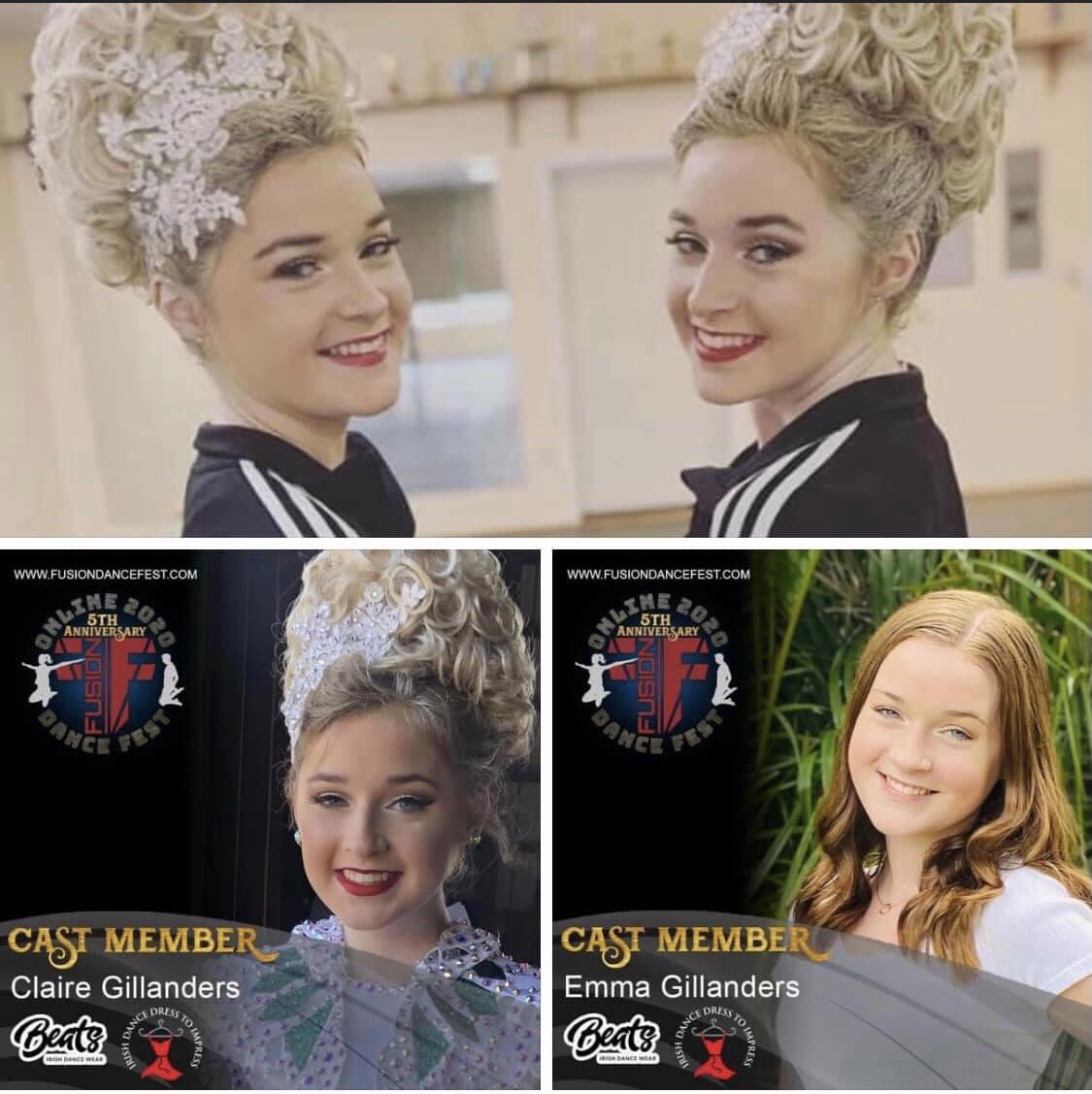 Happy St Patrick’s Day from Irish American Young Leaders 2020  Claire and Emma  Gillanders from Parkland, Flordia Thanks Claire and Emma for your outstanding IAYL Ambassadorship. 🇮🇪🇺🇸🎶