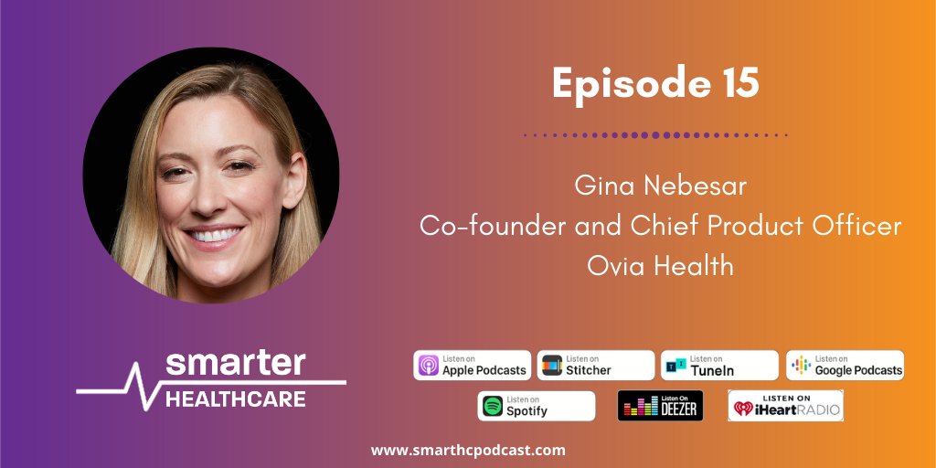 SmartHCPodcast's tweet photo. New episode alert! Join us as @gnebesar of @OviaHealth talks to @ksucich about employee well-being during the pandemic, particularly as it relates to working parents. https://t.co/47GUR2RYX3

Thanks to @DI_tweet for sponsoring our #podcast! #mentalhealth #healthcare #wellbeing https://t.co/AnPgbDIys0