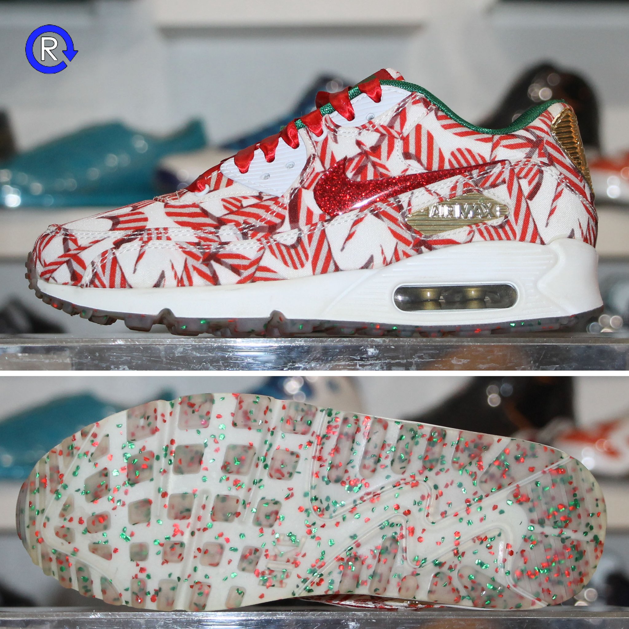 Refresh PGH on Twitter: "PRICE DROP: Women's Size 7 (GS 5.5) 'Candy Cane Christmas' Nike Max 90 (2015) / $60 / Available now in-store and online at https://t.co/IRZOH5avrm. Open Monday-Saturday 12-6PM.