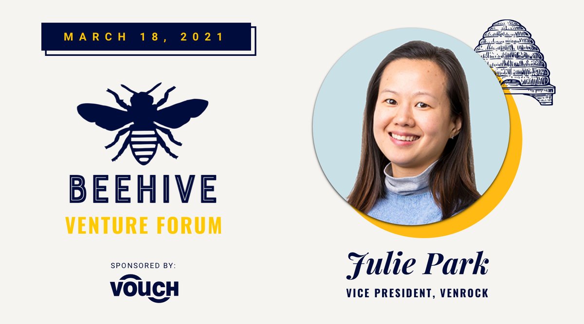 BeehiveVC_'s tweet image. 🚨 Reminder 🚨
Our Beehive Venture Forum event with @juliehpark of @Venrock is tomorrow! Register here - bit.ly/BVF006