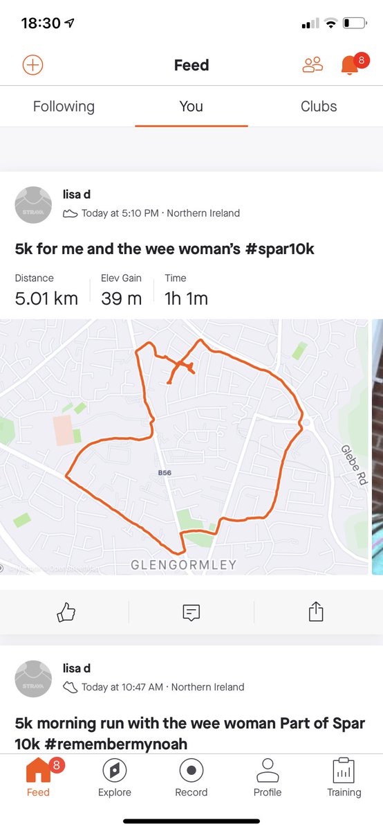 LisaMc12's tweet photo. Me and Caitlin completed the #SPARCRAIC10K https://t.co/bwueyokOqq