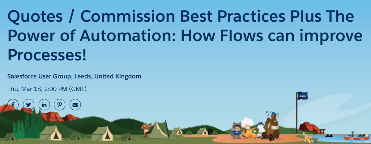 SalesforceLiam's tweet photo. Under 24 hours until the Salesforce Leeds Community Group meeting!!

"Quotes / Commission Best Practices Plus The Power of Automation: How Flows can improve Processes!"

When: 18th March 2pm - 3pm (GMT)
Link to RSVP: https://t.co/KTfXqzs8cs 

#SalesforceOhana #SFDC https://t.co/JS0KhDFrIS