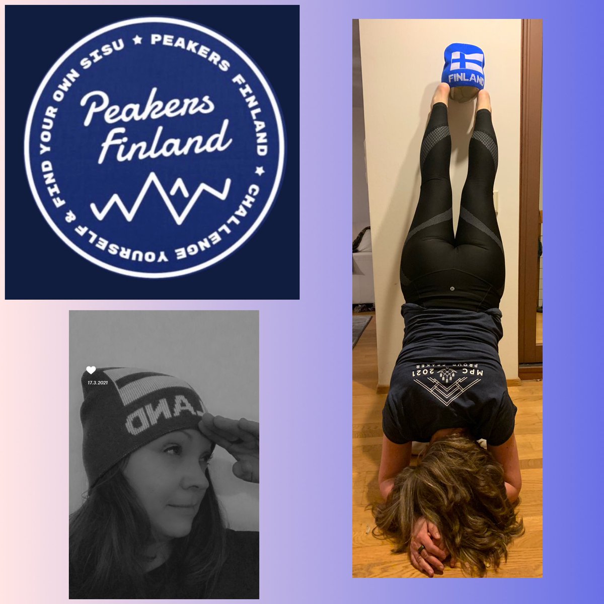 Finland beanie will start touring from Peaker to Peaker in Finland. Sarita tried it first, who will get it next..? <a href="/MyPeakChallenge/">My Peak Challenge</a> <a href="/SamHeughan/">Sam Heughan</a>