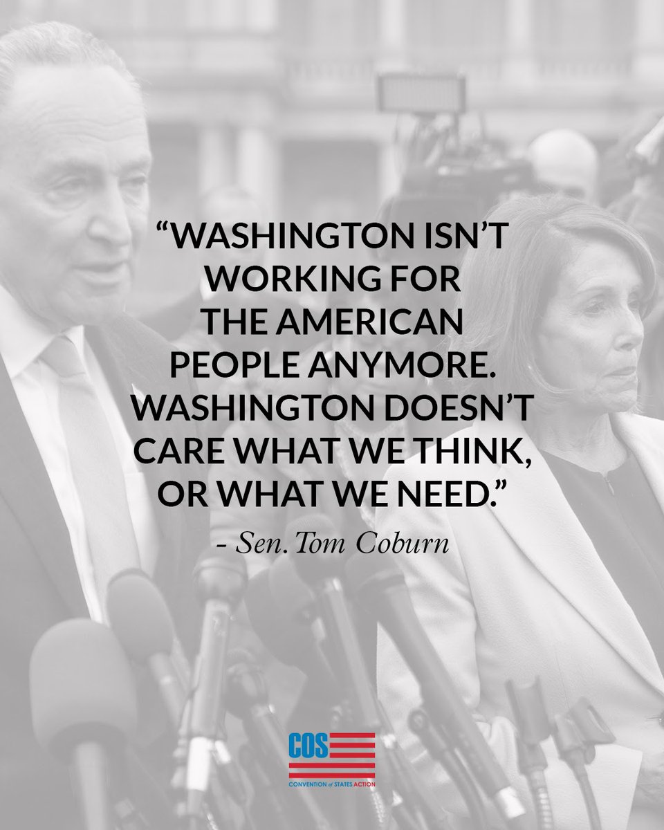 RT @COSProject: Sen. Tom Coburn had a front-row seat to Washington politics — and he didn’t like what he saw. https://t.co/52CMa6FInP