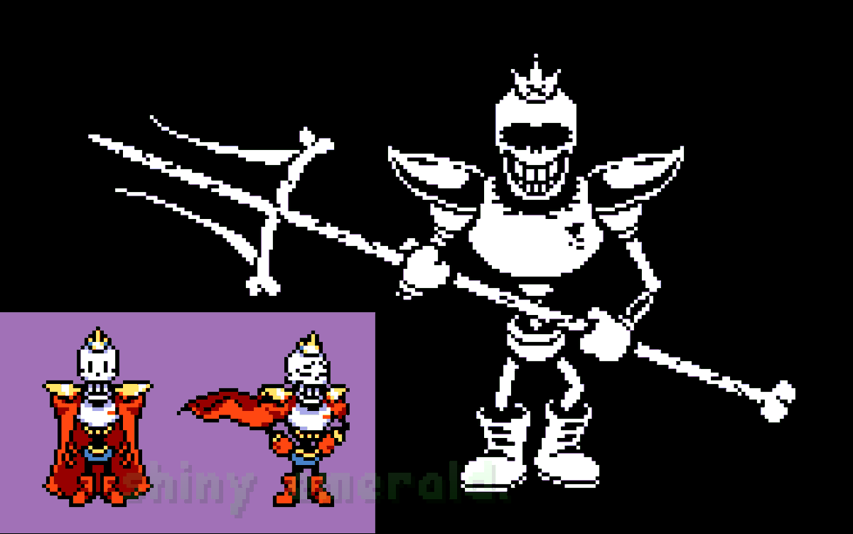 shinyemeraldart's tweet photo. Hey, how's it going? Good, I hope!
So, I'm an #ArtistOnTwitter making #pixelart ! I mostly do #Undertale fanart, but I do make original pieces from time to time. I hope you'll like 'em! https://t.co/2rl5kfeP27