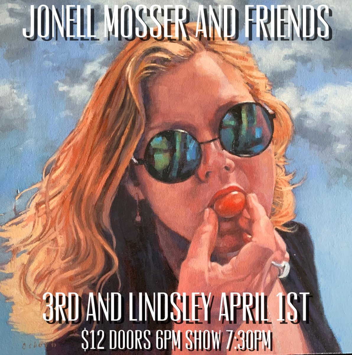 Jonell Mosser &amp; Friends at 3rd &amp; Lindsley April 1st!
Tickets 3rdandlindsley.com/event/10887125…