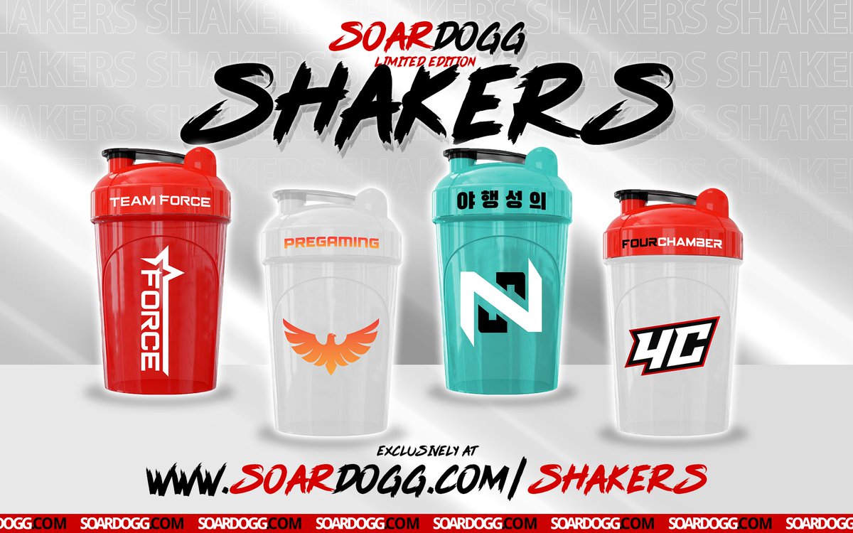 V1 Limited Edition SoarDogg Shakers available for Pre-Order!