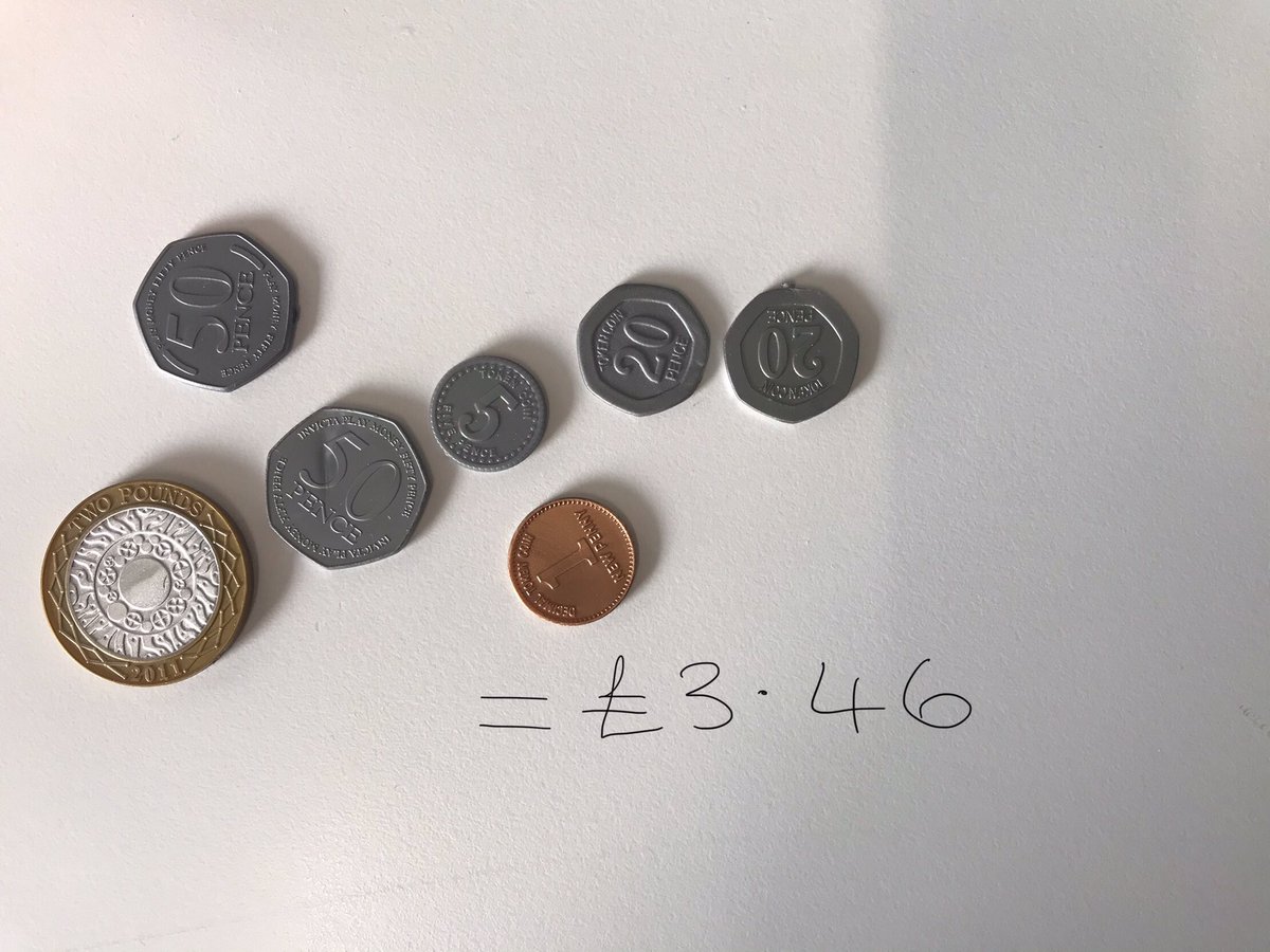 wingfieldschool's tweet photo. Developing accuracy in totalling money amounts and comparing totals in Y4 today! #WingfieldMaths https://t.co/Ozw6x7OMyh