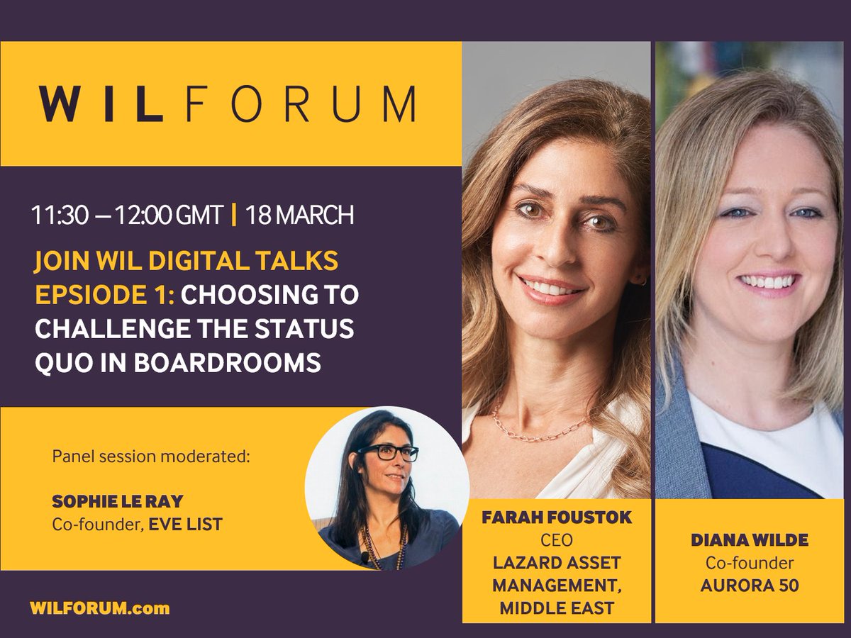 WIL FORUM tweet media