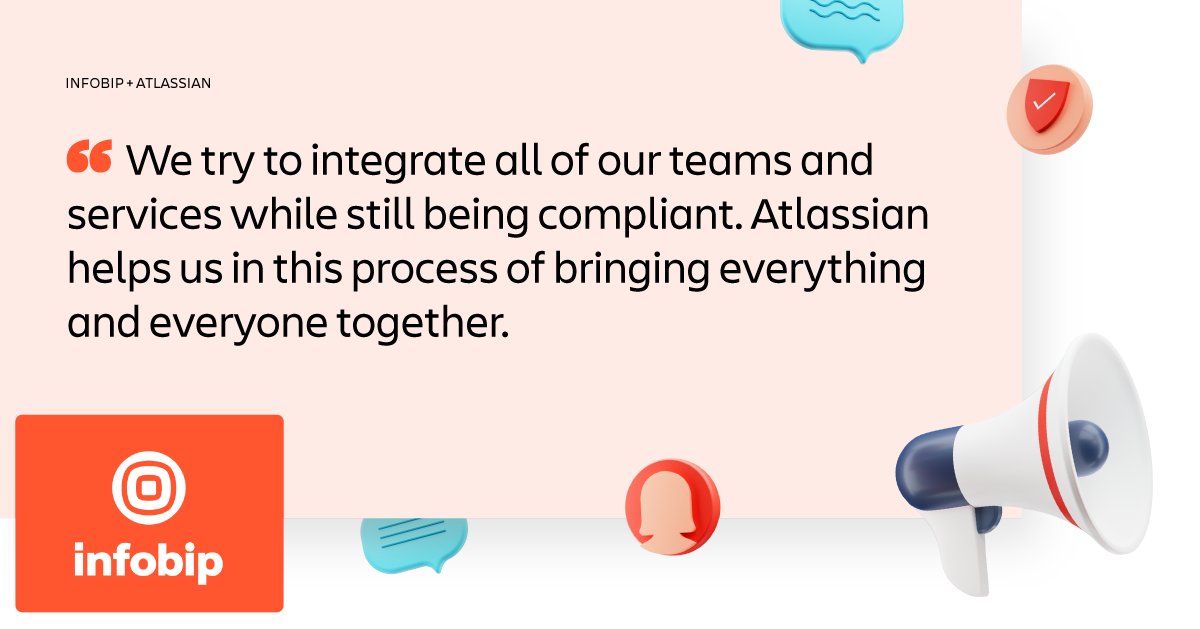 .<a href="/Infobip/">Infobip</a> helps over 5 billion people around the world communicate with confidence. 

Learn how Atlassian Data Center, along with Solution Partner @venITure, helped the team retain their startup agility while undergoing rapid growth: ow.ly/kmaq50E1eIR