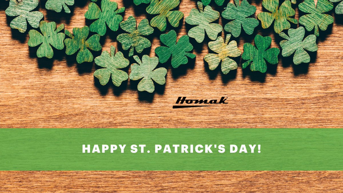 HomakMfg's tweet photo. Happy St. Patrick’s Day from the Homak team!🍀

#StPatricksDay #StPattys #LuckyCharm #MyHomak #HomakStory #HowIHomak #Homak #HomakFinancing #HomakSale https://t.co/0menZSnm5A