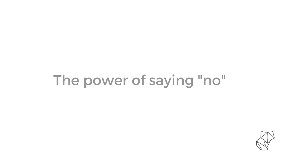 Introverts definitely struggle with saying 'no'

For years I said 'yes' to everything that came my way to build my writing agency ✏️

Now I'm trying really hard to keep control over my time. 

Time to free myself up for something bigger.