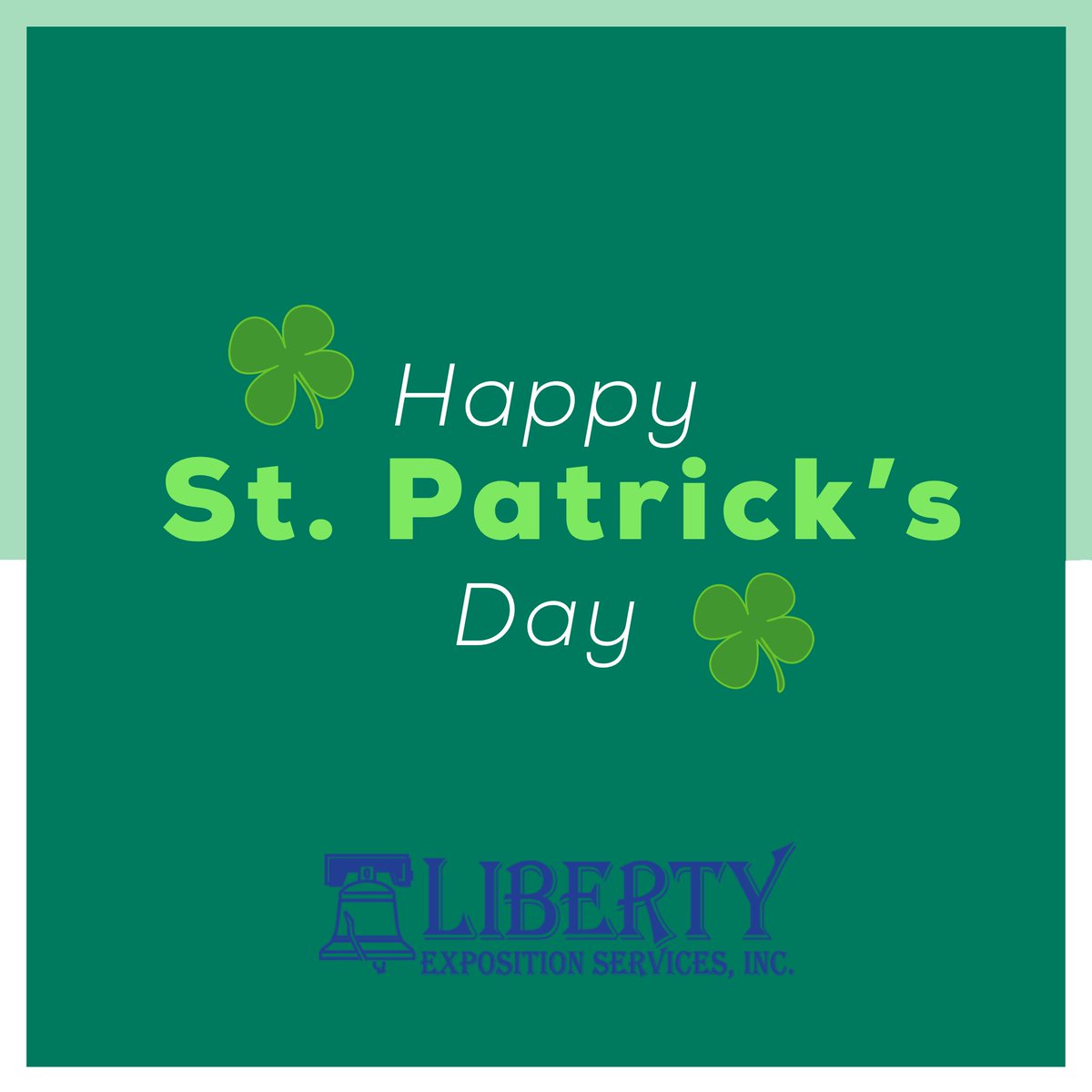 We hope you have a lucky and very green
#StPatricksDay!
Happy #StPaddys from Liberty Expo! 🍀