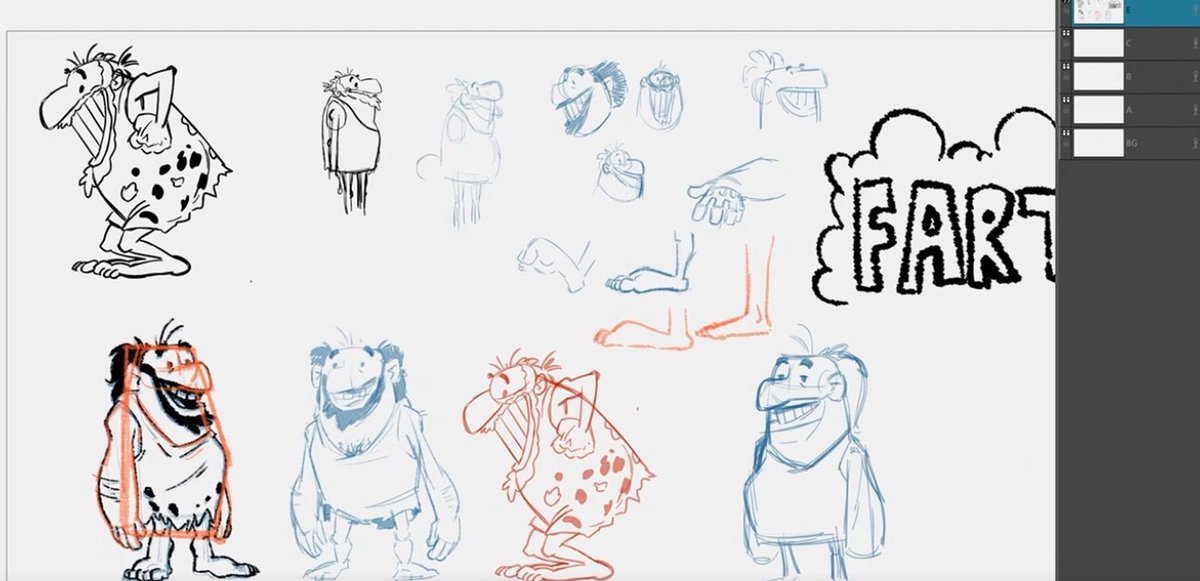 Meet 'Fart' and 'Burn' , yes you read it well, the two character from Mike Morris Master Class, 'From Storyboard to short movie'.

Watch the replay from yesterday's session here : https://t.co/MH3cmsMXxc 