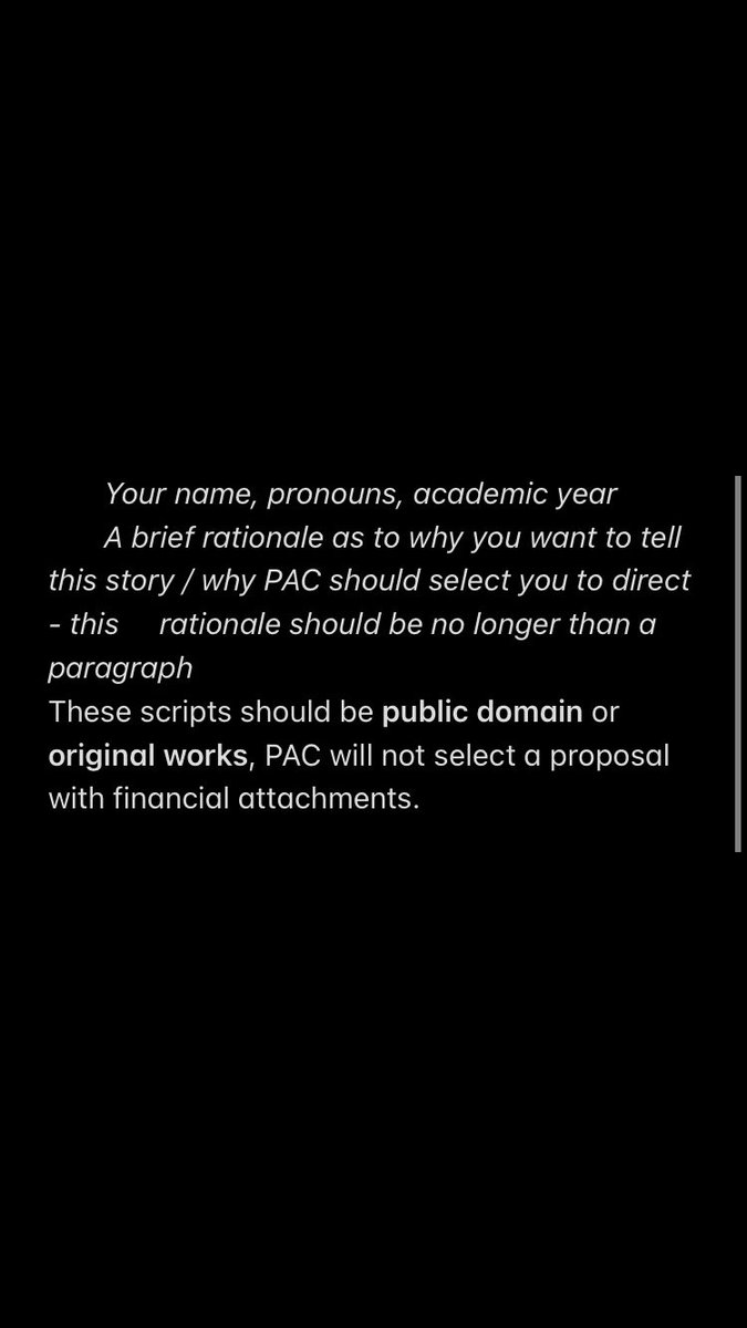 FredoniaPAC's tweet photo. Get your PAC One Act submissions in ASAP before our extended deadline this Friday, March 19th! https://t.co/jj5tY6t1r1