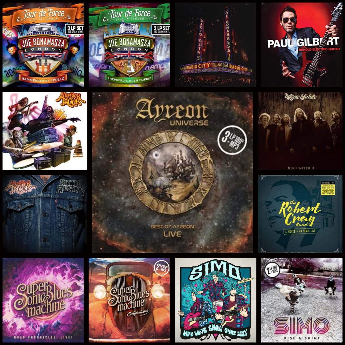 Vinyl Sale! 15 euro per stuk!

#JoeBonamassa #Simo #RobertCray
#ayreon #paulgilbert #MonsterTruck
#SupersonicBluesMachine #MagpieSalute 
#blues #vinyl #rock #Provogue #Mascot #record

#cdkiosk #loveyourlocalrecordstore #deschakel #oss
#ossecentrum #dewinkeliervanhier #datisoss