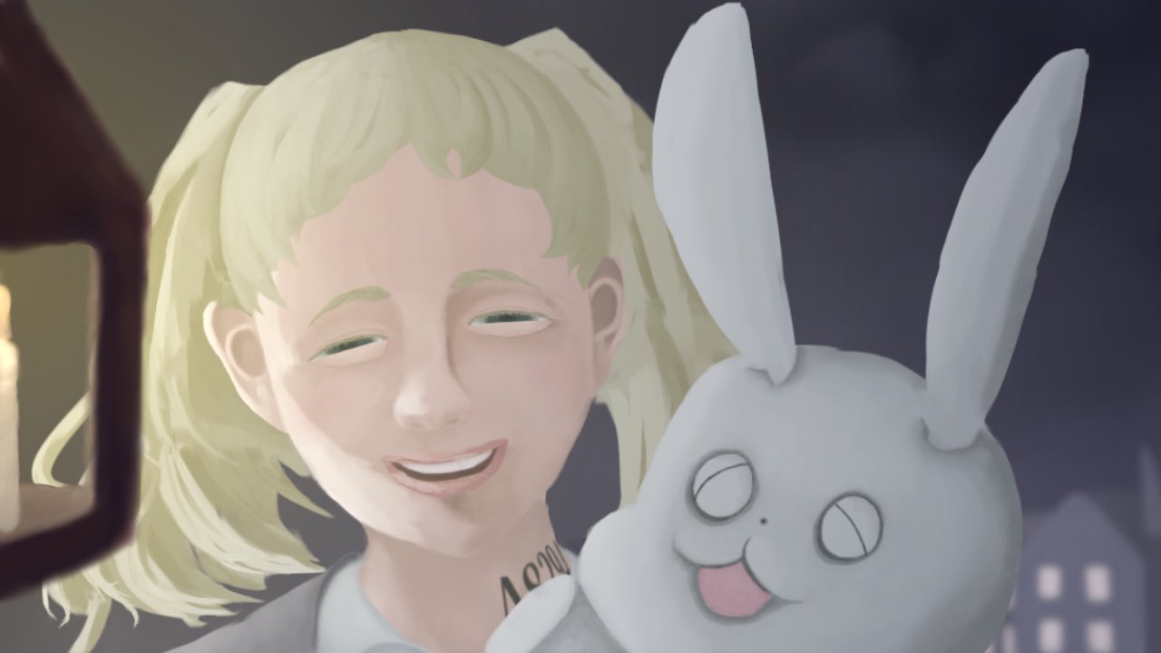 おきく Okiku 約束のネバーランド コニー リトルバーニー イラスト グリザイユ画法 12週目 完成 うーん グリザイユ画法も難しい T Co Bi9wy2h4ll Twitter