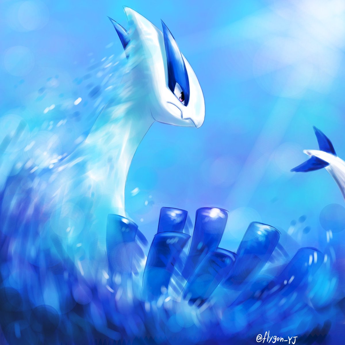 ゆじゅ ルギア ポケモン イラスト ルギア Lugia
