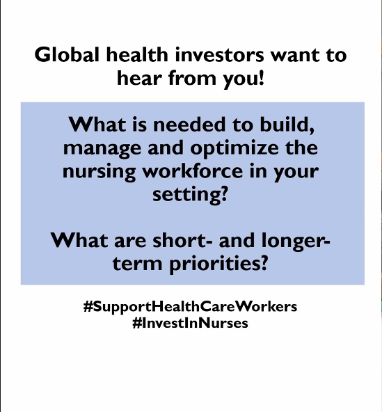 RNlizzyndungu's tweet photo. How do you go about seeking for funding opportunities as a #nurse? You have a part to play as an individual and should work with others. #partnerships is key. #NursingTogether @NursingNow2020 https://t.co/tezdXctK4H