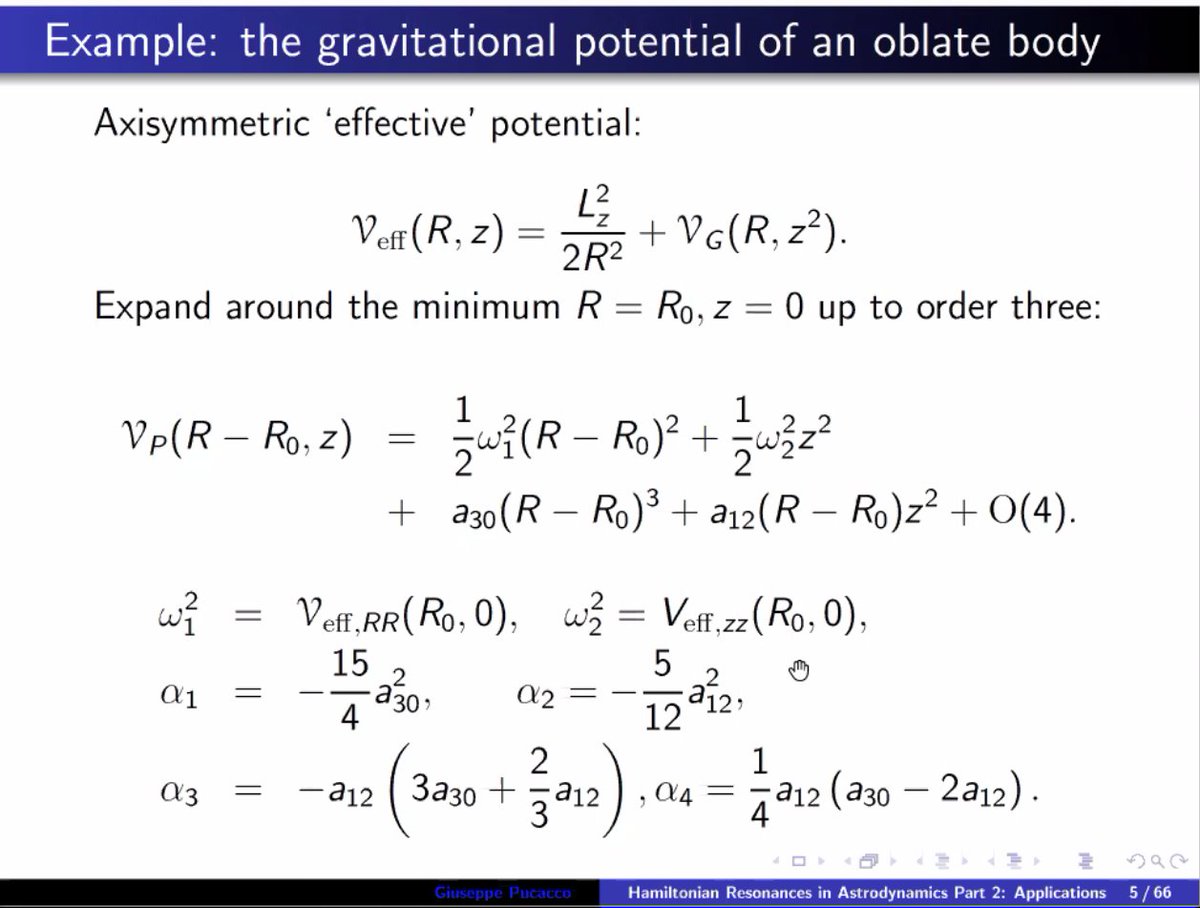 SBubberio's tweet photo. Here you can find a sneak peek of the next lecture of the #Stardust-R TSIII

Giuseppe Pucacco (University of Rome Tor Vergata, Italy) will talk about #applications of the theory described yesterday in his talk "#Hamiltonian #Resonances in #Astrodynamics"

#TSIII @Stardust_H2020 https://t.co/n7n9931RTa