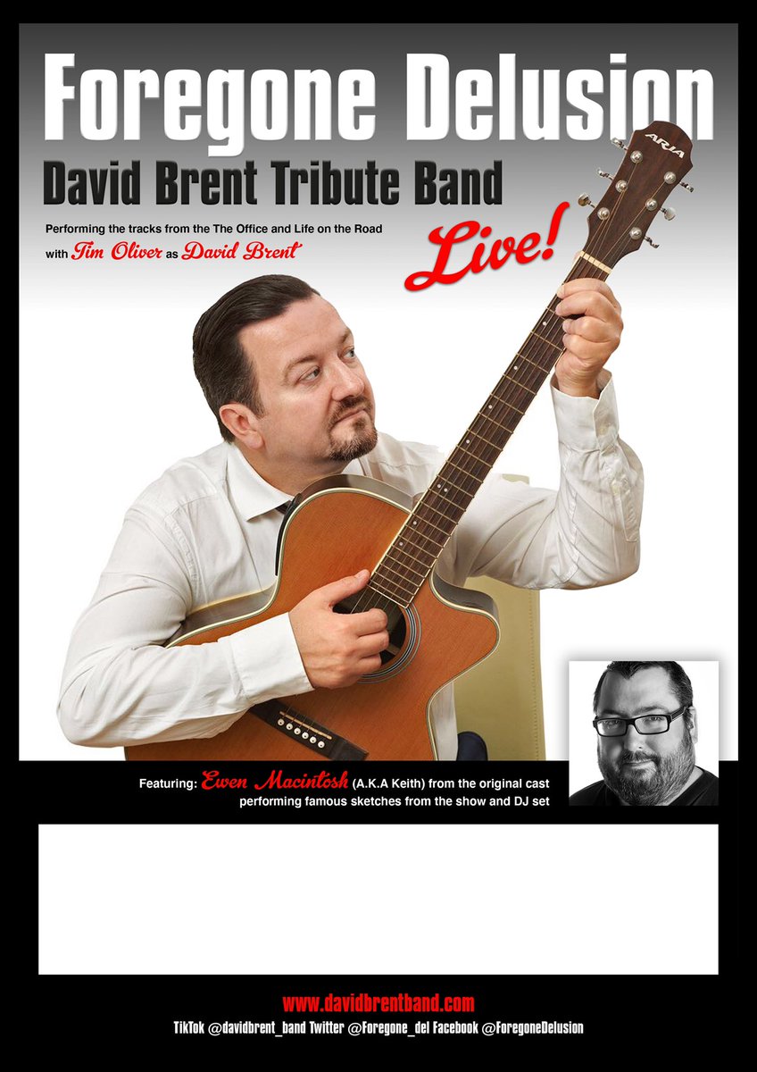 Foregone_Del's tweet photo. Who else is excited by this? Back on the road soon! #DavidBrent #RickyGervais @RickyGervais2 @rickygervais @ewenmacintosh @mattwynter https://t.co/zxpqa7paai
