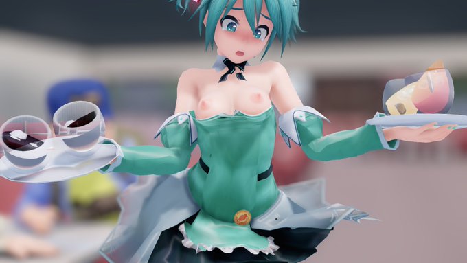 昨日のからさらにちょっとだけ乳首のテクスチャ改修 