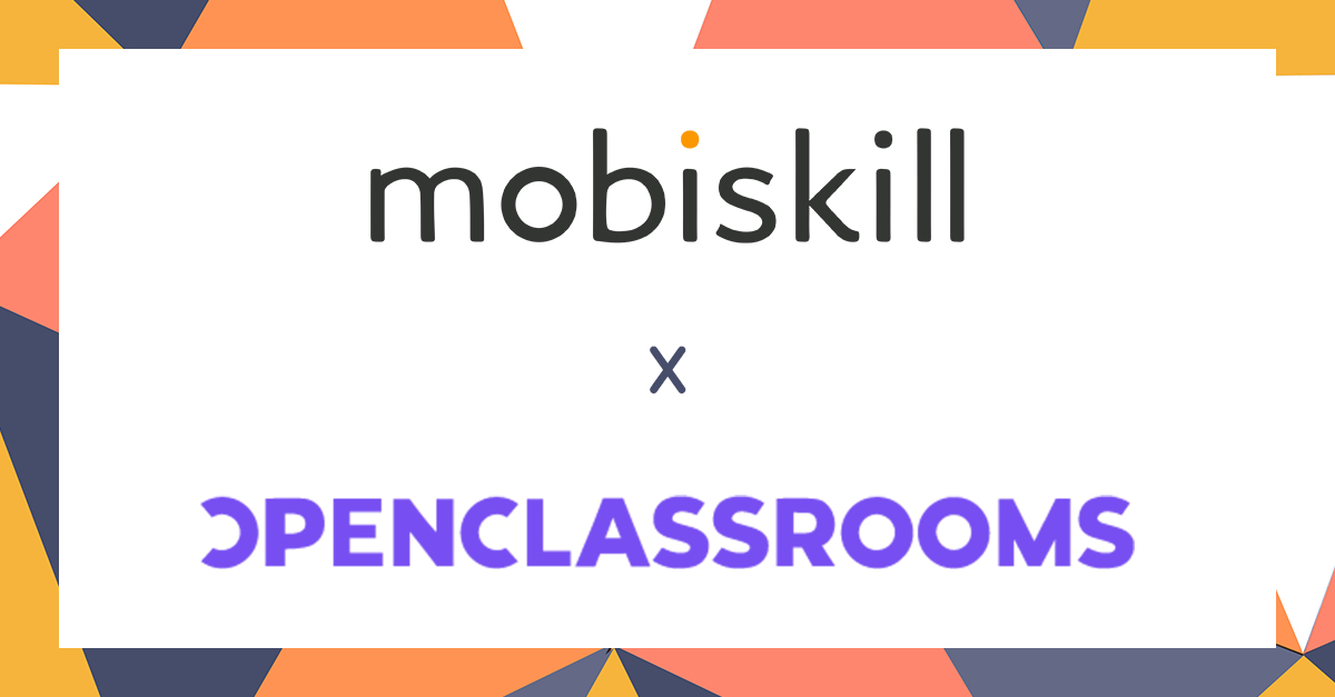 Mobiskill's tweet photo. Mobiskill te propose de te lancer dans le #mentorat avec @OpenClassrooms !
En quoi ça consiste ? 
Guider leurs étudiants en définissant ensemble leur plan de formation
Les inspirer en leur partageant leur vision métier 
Plus d'infos : https://t.co/0JVHhttqb6 https://t.co/W9wgPf60KF