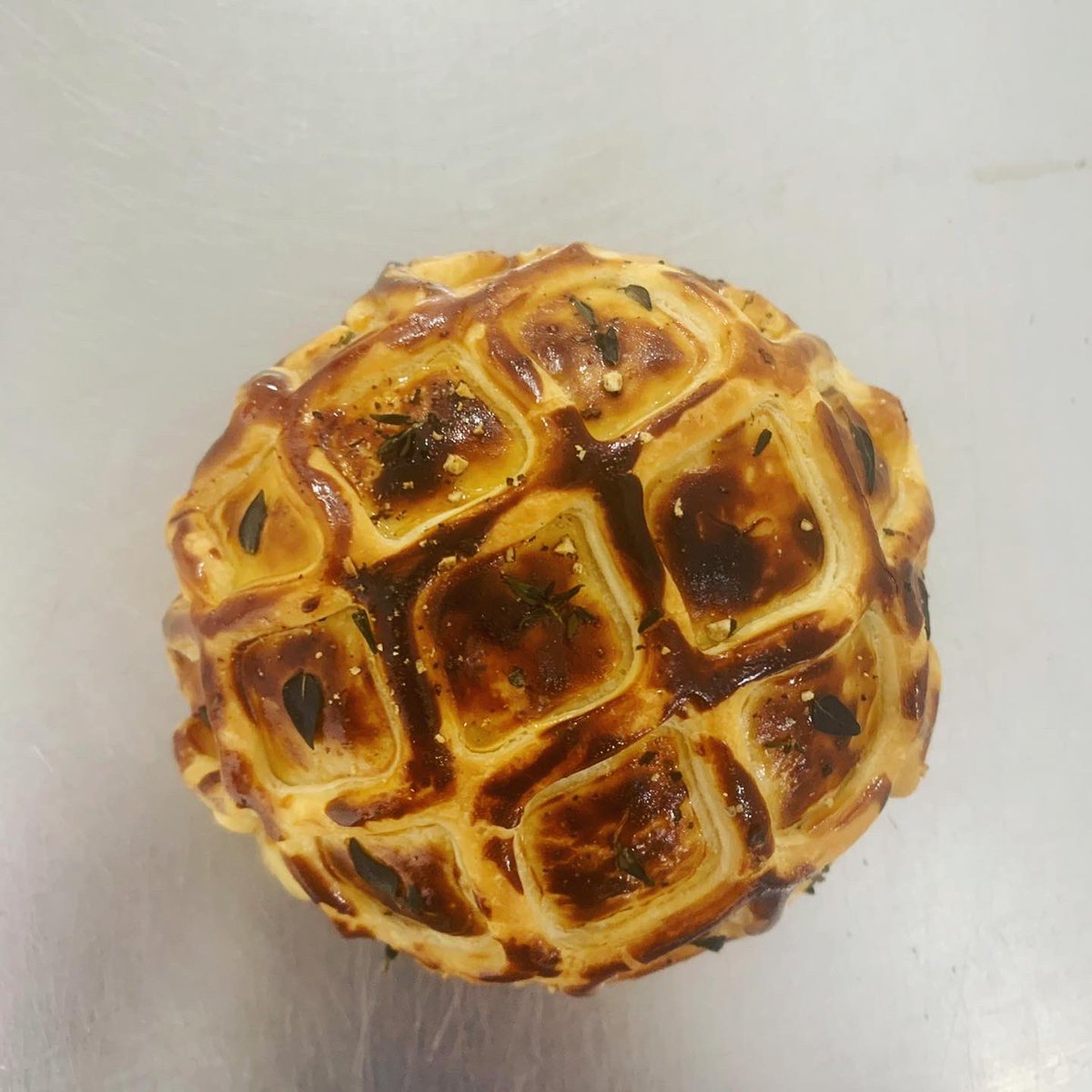 chefimccarten's tweet photo. Having a little break from our Pithivier for a couple weeks, but they’ll be back soon! #norwich #norfolk #supportlocal https://t.co/QG9C54d6Nd