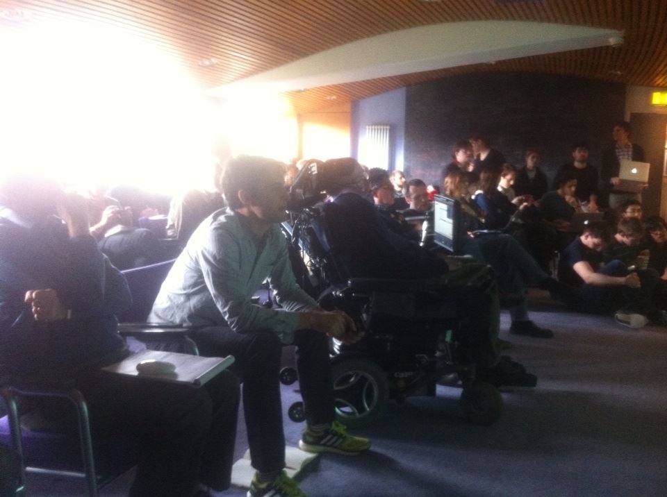 The BICEP2 announcement was seven years ago today - here’s a photo I took of all the excited cosmologists. (Little did we know!)