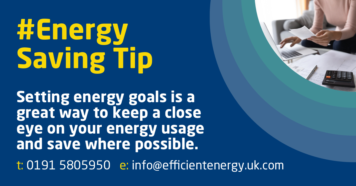 EEC_Solutions's tweet photo. Are you looking for effective ways to track your energy spend? Setting energy goals is a great way to keep your energy usage under control. 

Looking to learn more? Speak to our energy experts today - https://t.co/NFw70prR0n

#wednesdaywisdom #energymanagement #EnergyEfficiency https://t.co/X68zkx8iFn