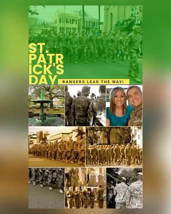 myLEWnitedstate's tweet photo. Have a shamROCKin day kids 😏🍀💁🏼‍♀️ . With St. Patty’s Day here, there’s no better time to give you a little insight into why the #Savannah #StPatricksDayParade has such an impact on the community and for those part of the 1st Ranger Battalion family, pas… https://t.co/52Dum4scl7 https://t.co/2YTKBQjcWx