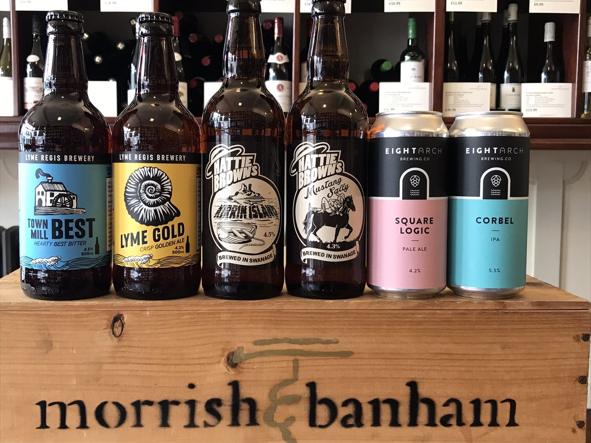 morrishbanham's tweet image. A snapshot of our range of Dorset Artisan Ales.....perfect for the @SixNationsRugby rugby at the weekend or before! @8ArchBrewing @LymeRegisBrew @DorsetFoodDrink