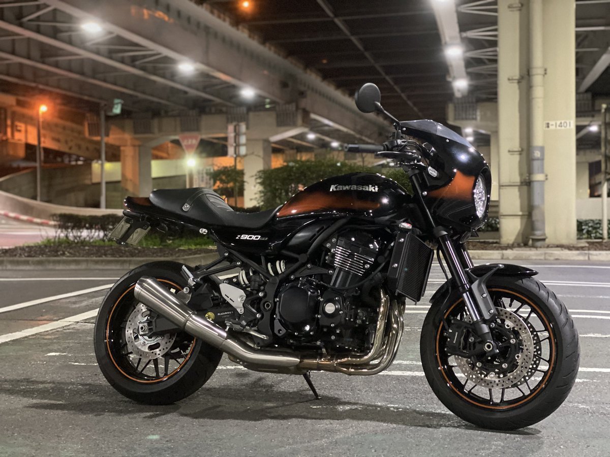 KoeToy's tweet photo. 久しぶりにバイクに乗りました。
来月早々にヨシムラのバックステップに変えるぞ〜😄
#Z900RS  #首都高 #久しぶりに乗った　#Z900rscafe https://t.co/D5QeODUpBi