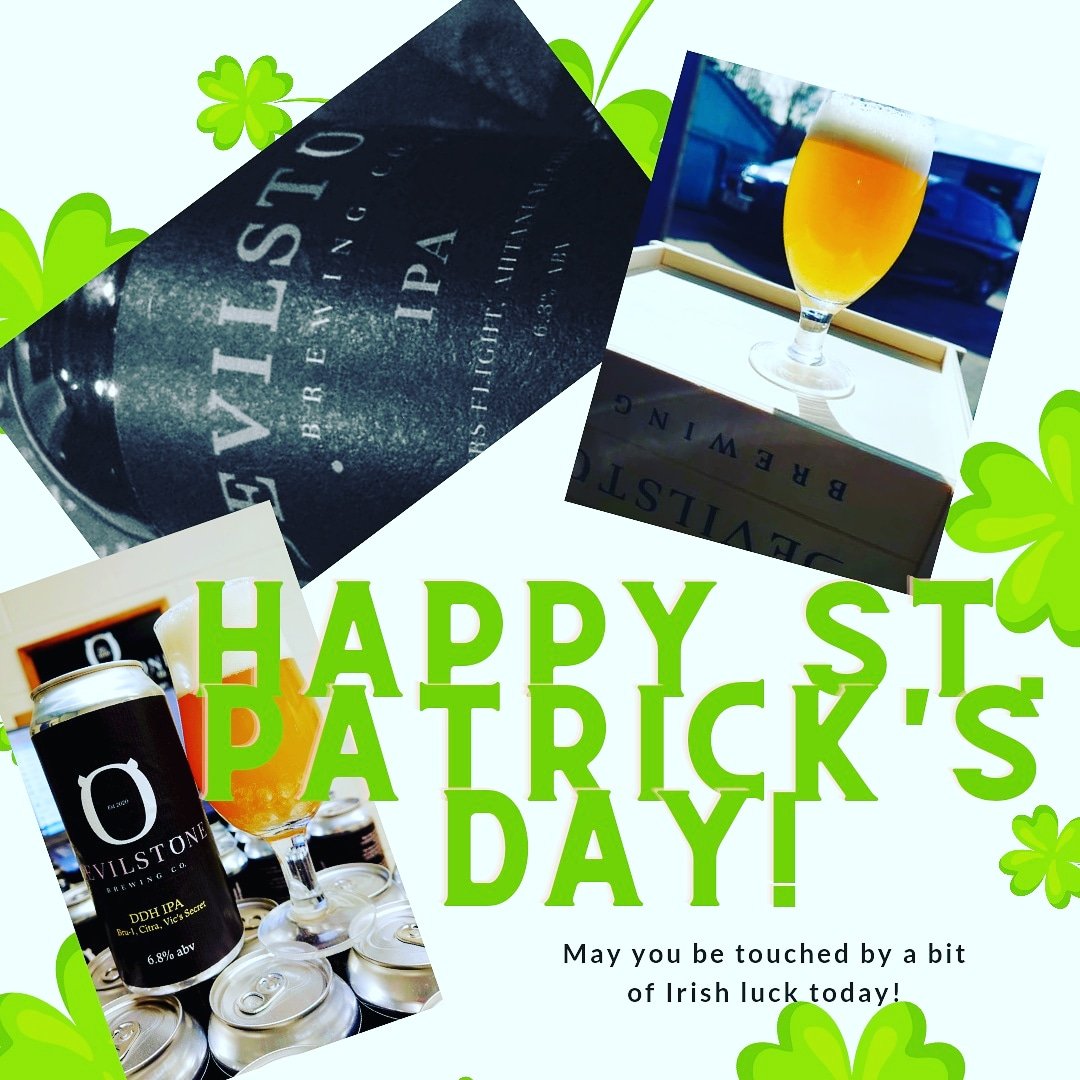 Devilstonebrew's tweet image. Happy St. Patrick's Day!!!