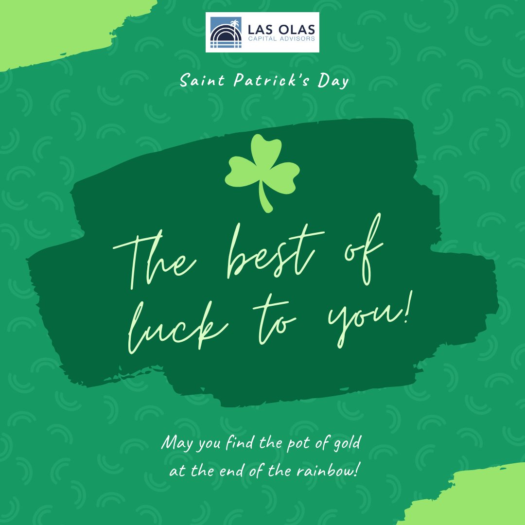 Happy Saint Patrick's Day!☘🍀🌈💚