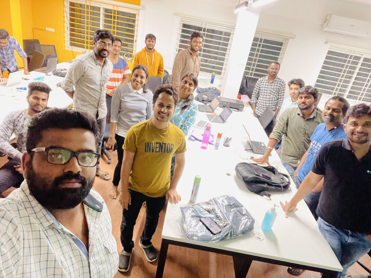 SanjayKumaarr's tweet photo. Hosting live #workshop has different experience all together than virtual one.❤️
Hosted the very first @selectorshub workshop @testsigmainc 🎉

Thank you #TestSigma team, @rukmangada &amp; Lavanya for hosting me &amp; for cool goodies. It was nice experience.
#selectorshub #meetup #event https://t.co/JvA5hfsaB9