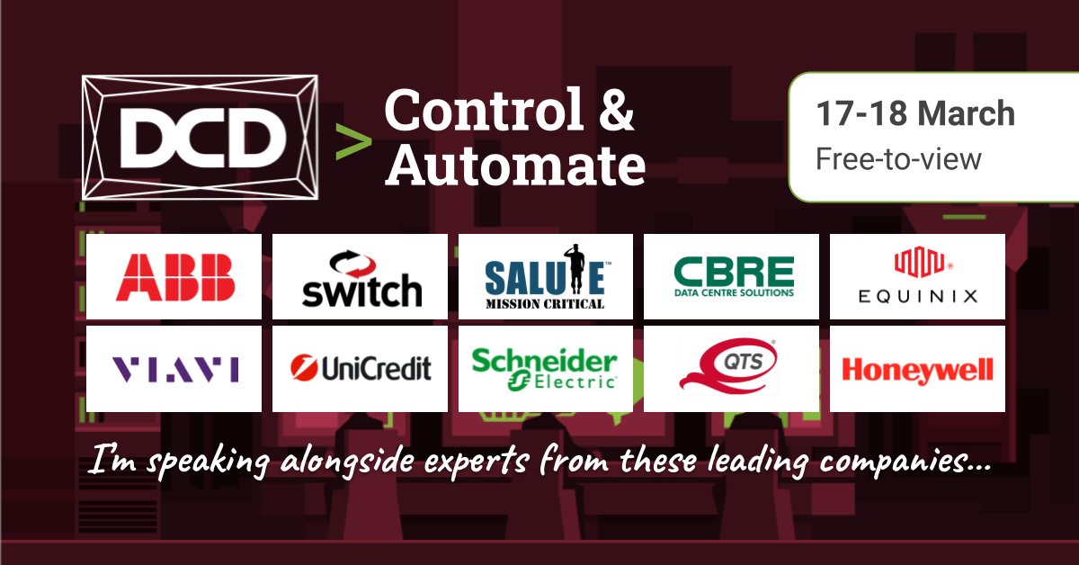 Inc_Salute's tweet photo. We are gearing up for @dcdnews #DCDcontrol and we hope to see you there! Will you be watching our Chairman and Co-Founder @leekirby_ during his live panel discussion with industry experts tomorrow? Secure your spot here: https://t.co/mg8KYkl0GN https://t.co/2fm0fBzjoO