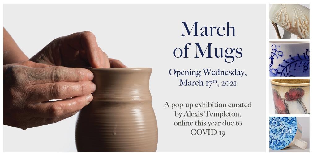 AlexisStudio's tweet photo. Today is the day! At 6:30 pm, March of Mugs opens online! Details here in the link: https://t.co/XFeYLIcdeP https://t.co/R2qg5MUzfJ