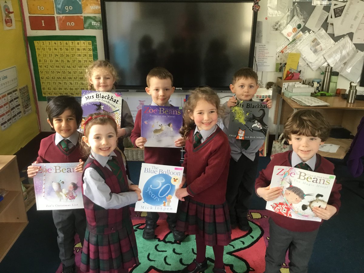 AshfoldSchool's tweet photo. We are thrilled that Mick Inkpen has signed and gifted his book 'A Blue Balloon' to Ashfold's Pre-Prep children.
We are grateful to our visiting World Book Day author, Chloë Inkpen Books for surprising and delighting us with this gift! Huge thanks Chloë!
#lovereading #ashfold https://t.co/oIfqskeGrg