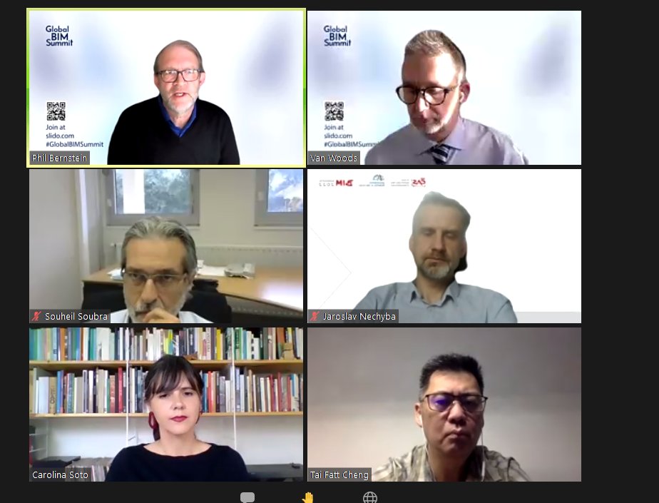 Arrancó el #GlobalBIMsummit Excelente ver la representación latina y los grandes avances dentro de la región con las políticas publicas BIM <a href="/Plan_BIM/">Planbim_Corfo</a> <a href="/CambridgeCDBB/">Centre for Digital Built Britain</a>