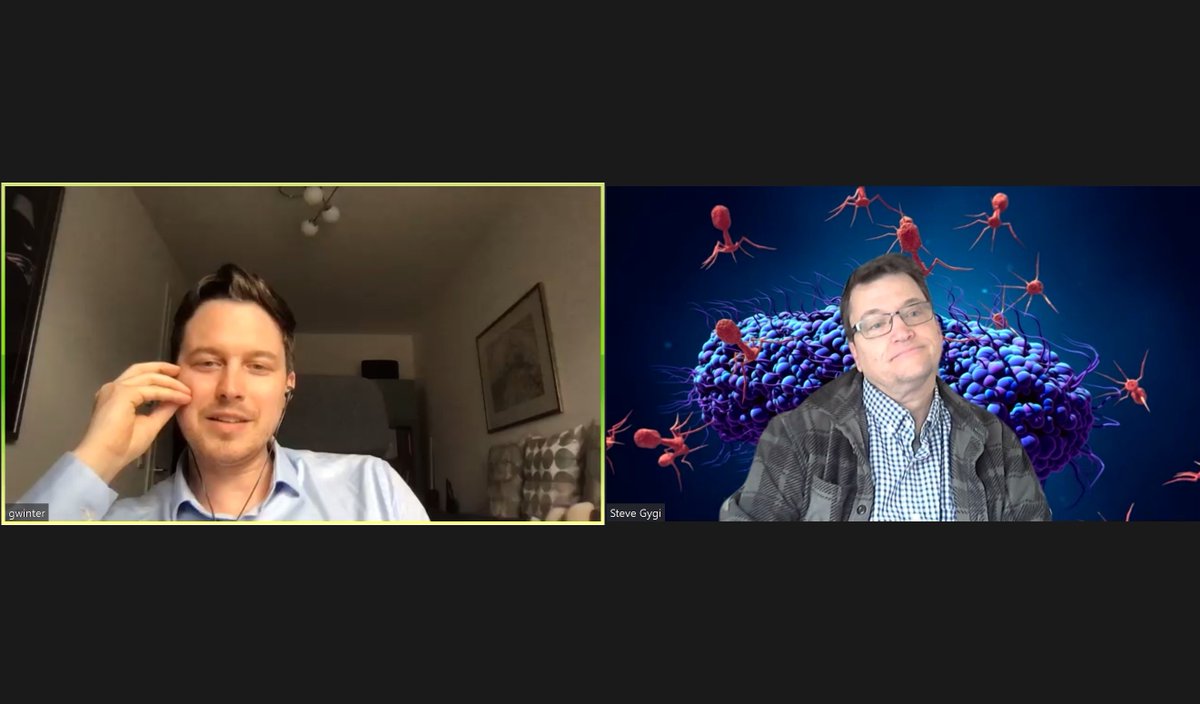 CeMM_News's tweet photo. Thank you to Steve Gygi (@gygilab / @harvardmed) for his insightful talk on streamlining fragment-based #chemoproteomics for in #CellScreening of large electrophile libraries📚, in our latest online Special Seminar hosted by CeMM PI Georg Winter (@georg_e_winter)! https://t.co/wpWyvwlzJL