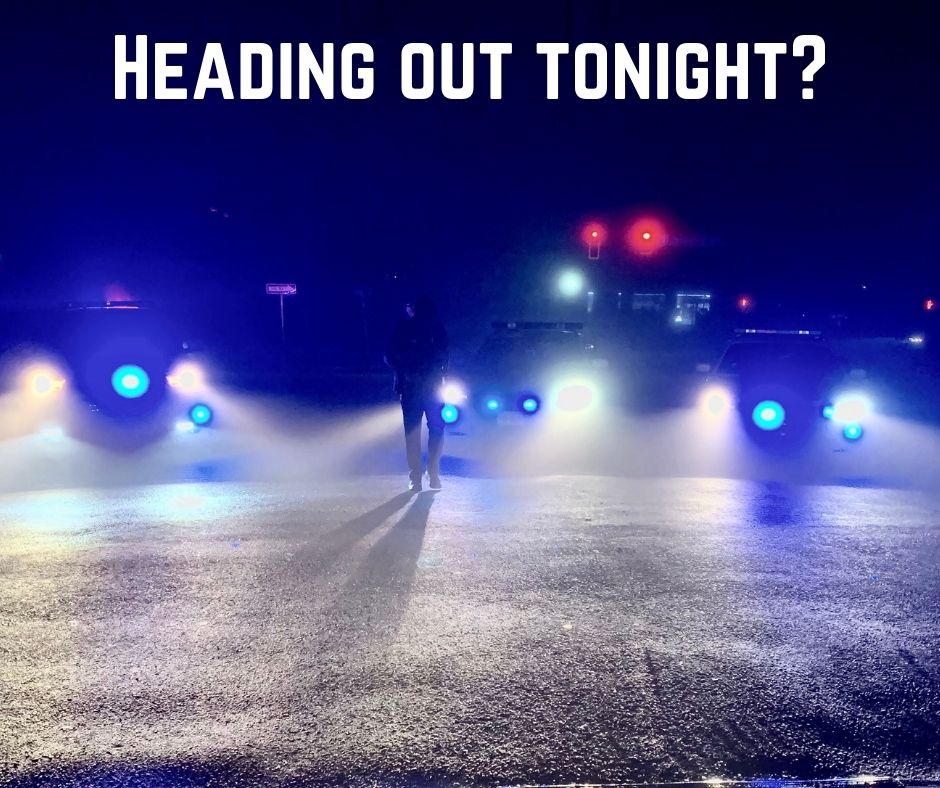 jccpolice's tweet photo. Heading out tonight? So are we! If you drink, don’t drive. Remember that #BuzzedDrivingIsDrunkDriving #ArriveAlive #DriveSafeJCC https://t.co/jjho9AZlvs